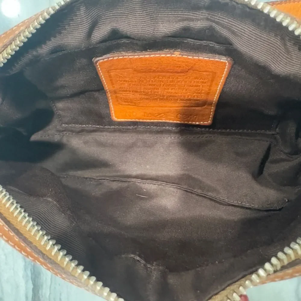COACH Crossbody Bag 6341 Mini Signature Canvas‎ Leather Brown
